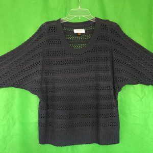 Sonoma Loose Knit Blue Ragan Sweater